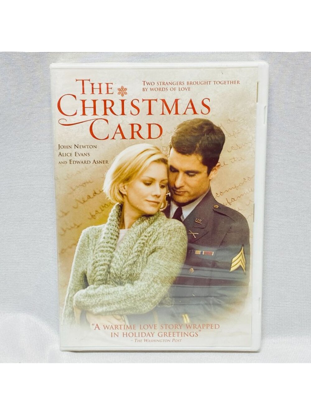 The Christmas Card DVD 2007 Holiday Romance John Newton Alice Evans New OOP